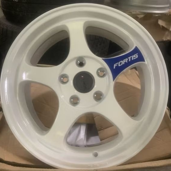 Velg Original Fortis Wheels By Pako Ring 16,H5x114.3 Lebar 7 ET 38 Super White Original Made In indo