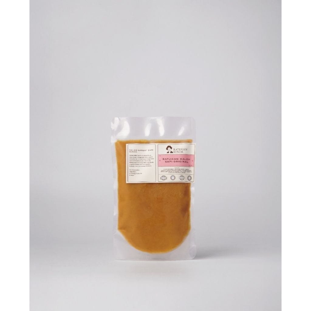 

Ratjikan Bunda Kaldu Pouch Sapi Original 200ml - 4 pouch