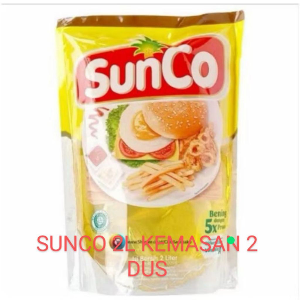 

Minyak goreng sunco 2L 2 karton