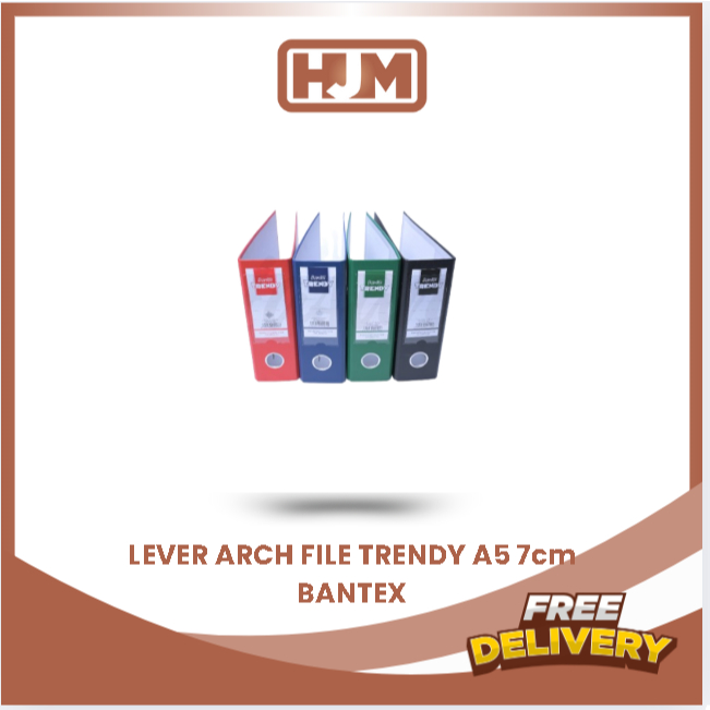 

BANTEX ORDNER LEVER ARCH FILE TRENDY KWITANSI 1448