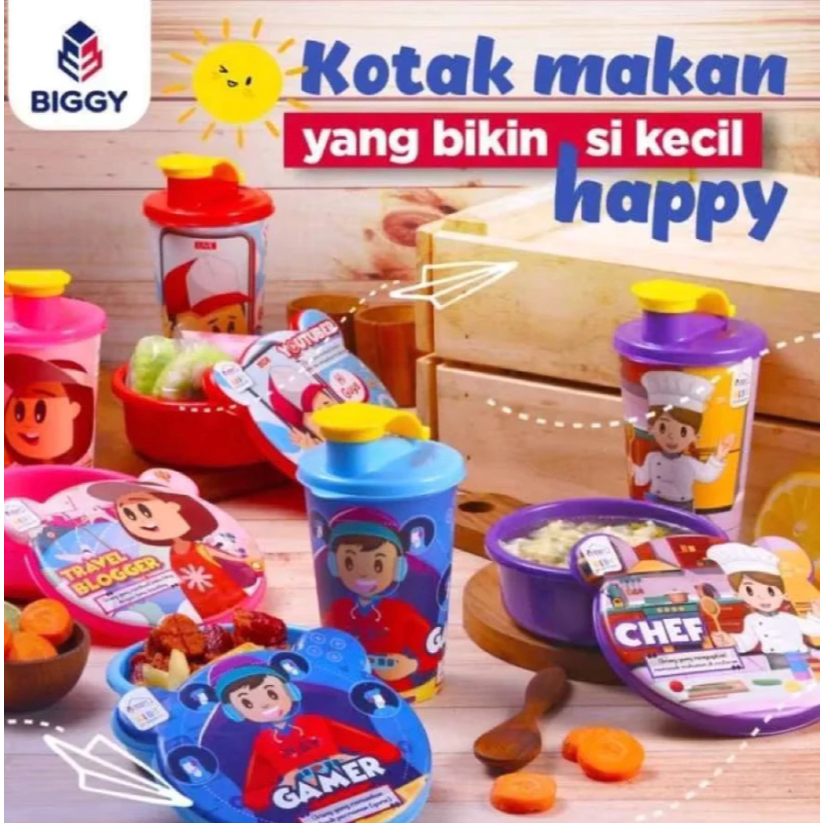 KOTAK MAKAN +BOTOL MINUM ANAK CATANIA MEAL SET
