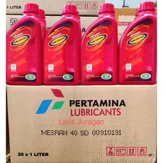 (NEW) Oli Pertamina MESRAN SAE 40 1L (1dus)