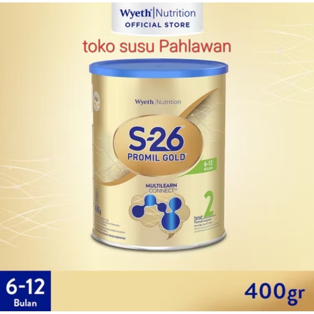 S26 Promil Gold tahap 2 ukuran 400gr