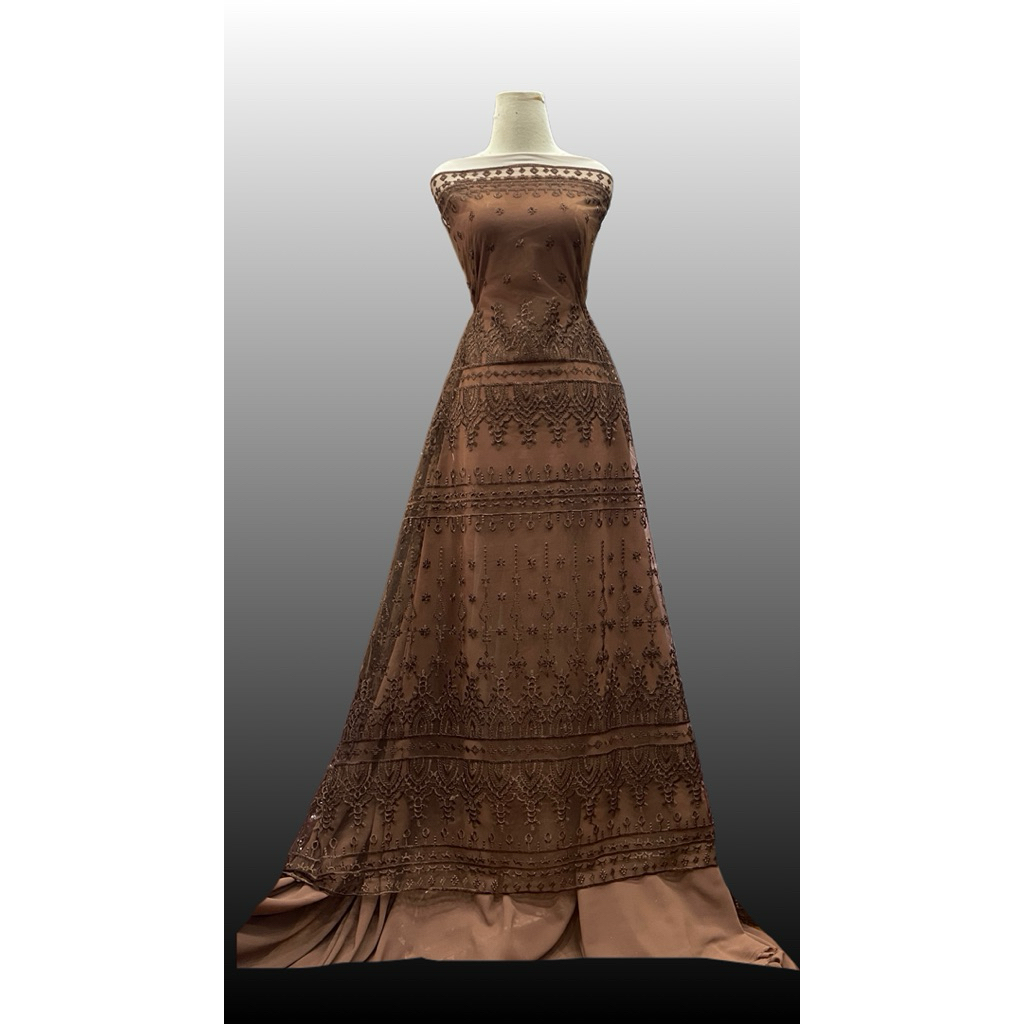 PROMO Tulle sapto motif etnik bordir