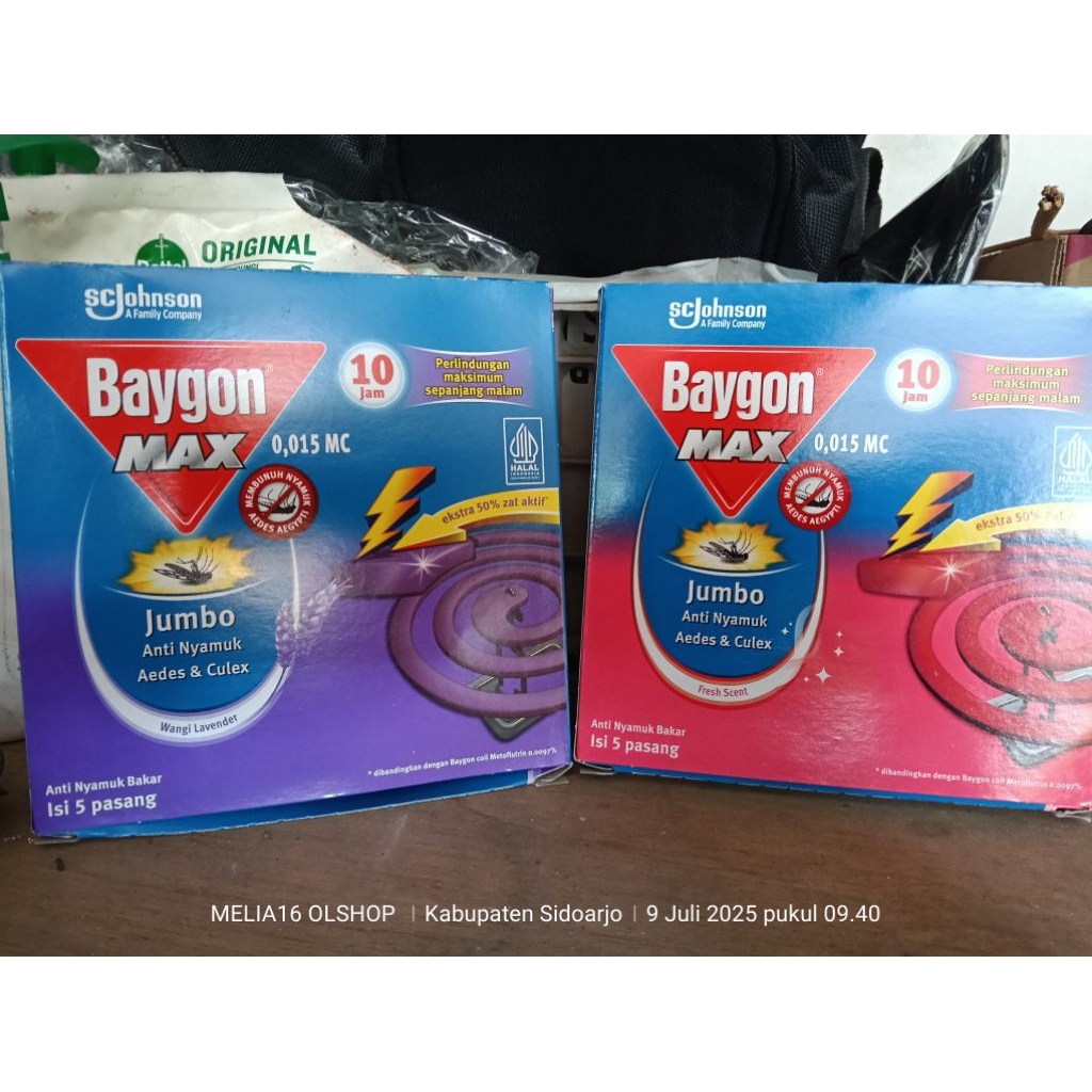 baygon obat nyamuk bakar