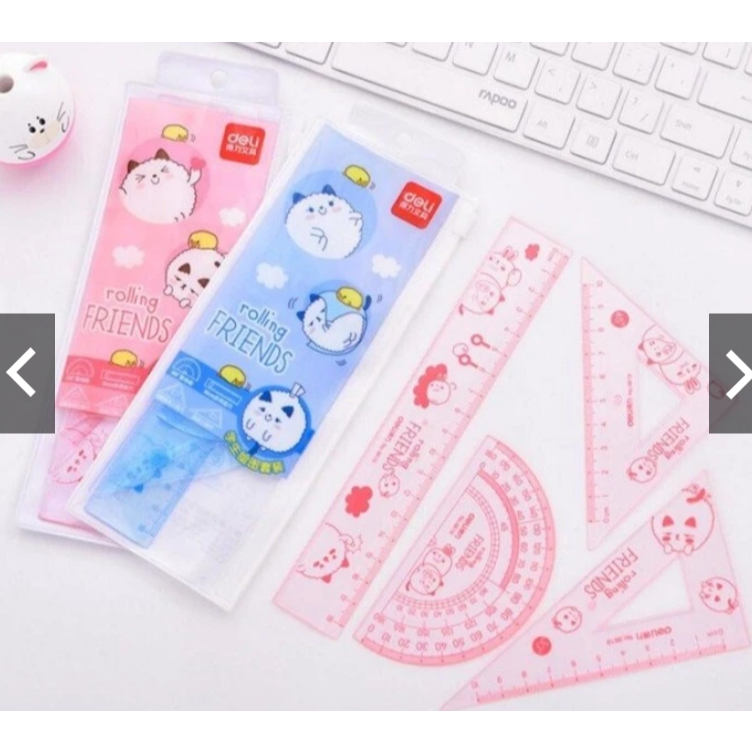 

Penggaris Deli Segitiga SET 9619