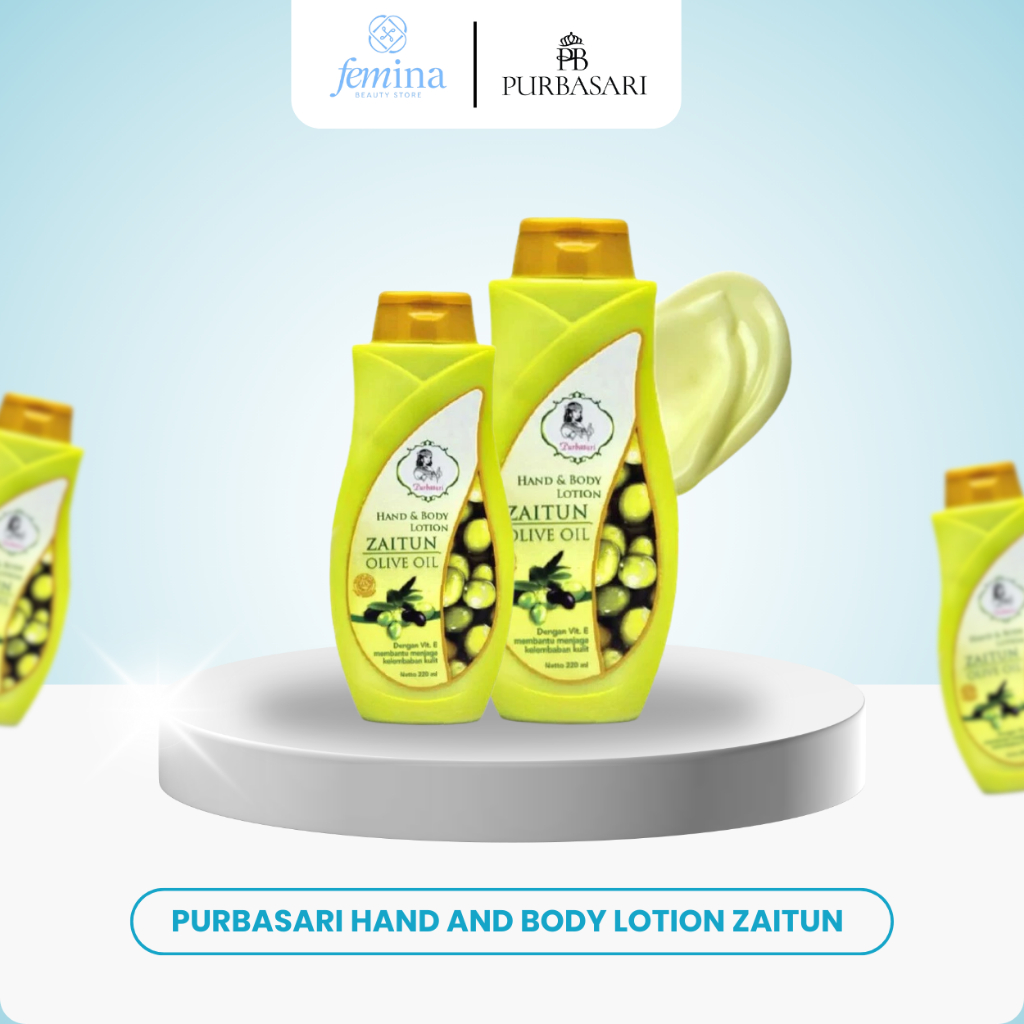 Purbasari Hand&Body Lotion Zaitun