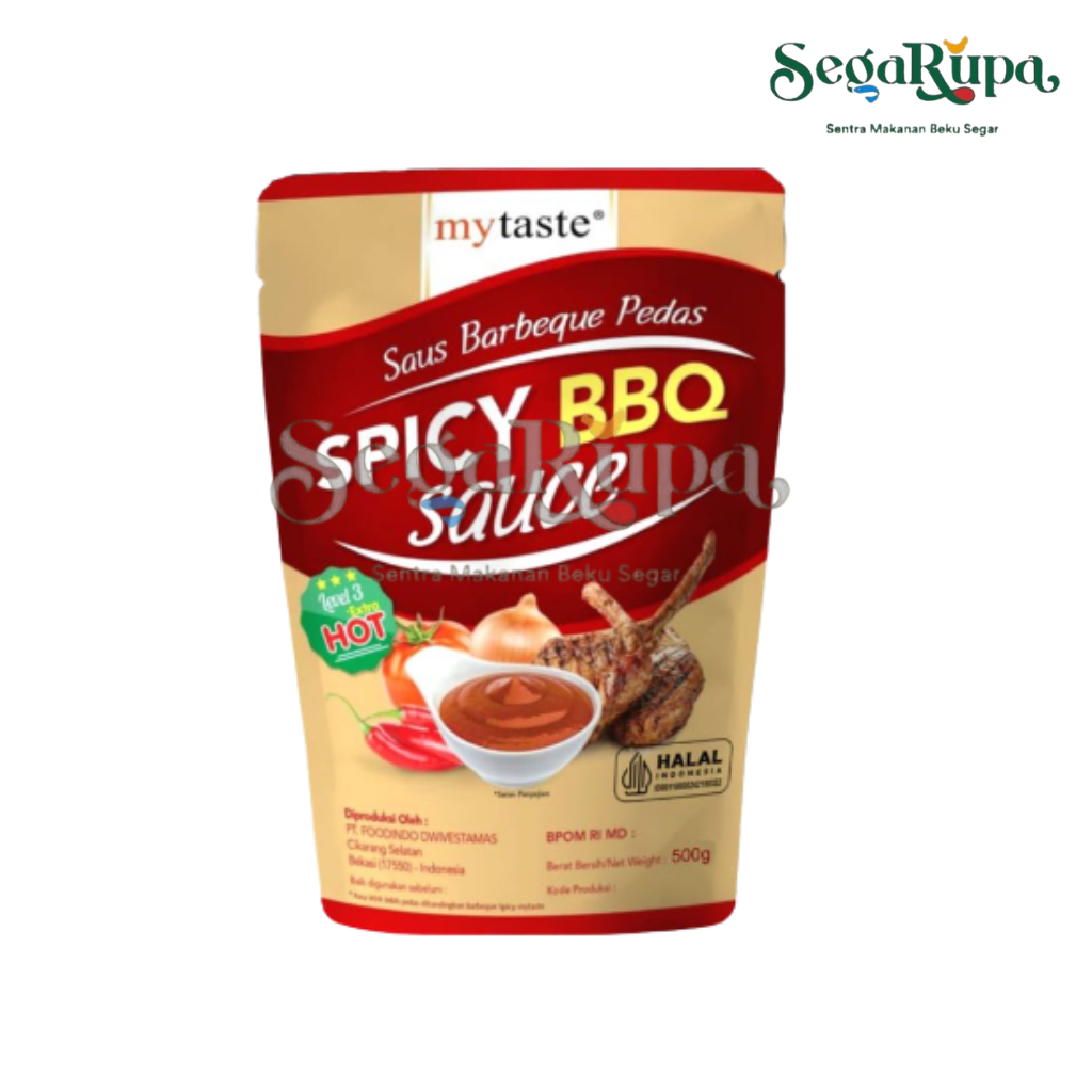 

MY TASTE SPICY BBQ SAUCE 500 GR - SEEGARUPA FROZEN FOOD & TOKO DAGING