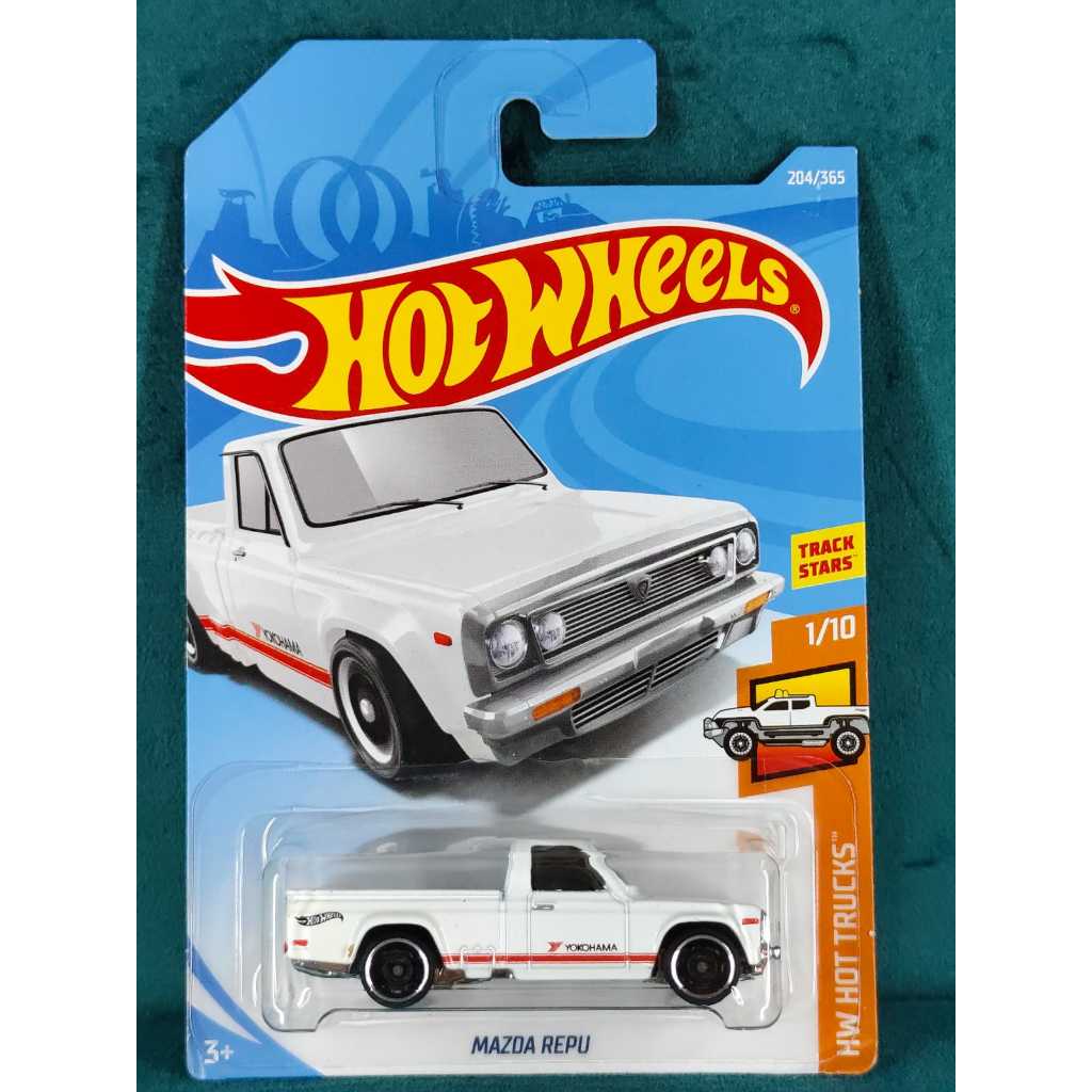 HOT WHEELS MAZDA REPU WHITE