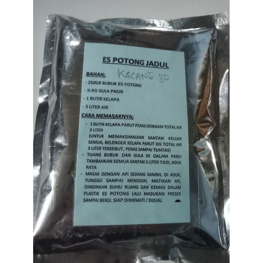 

bubuk es potong
