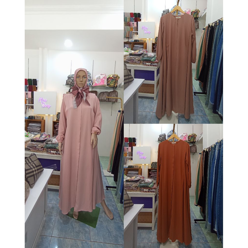 Gamis Polos By DnL Luxury