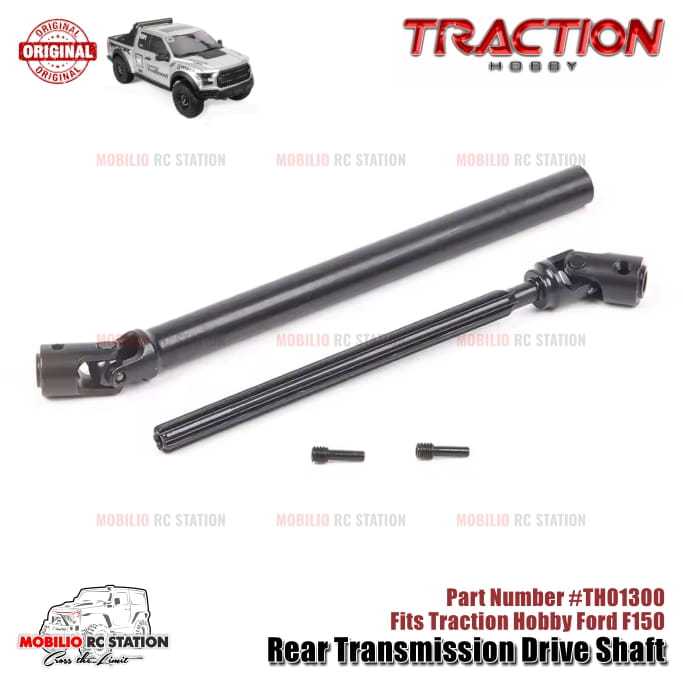 Traction Hobby Part #TH01300 Rear Transmission Drive Shaft RC 1/8 Ford Raptor F150