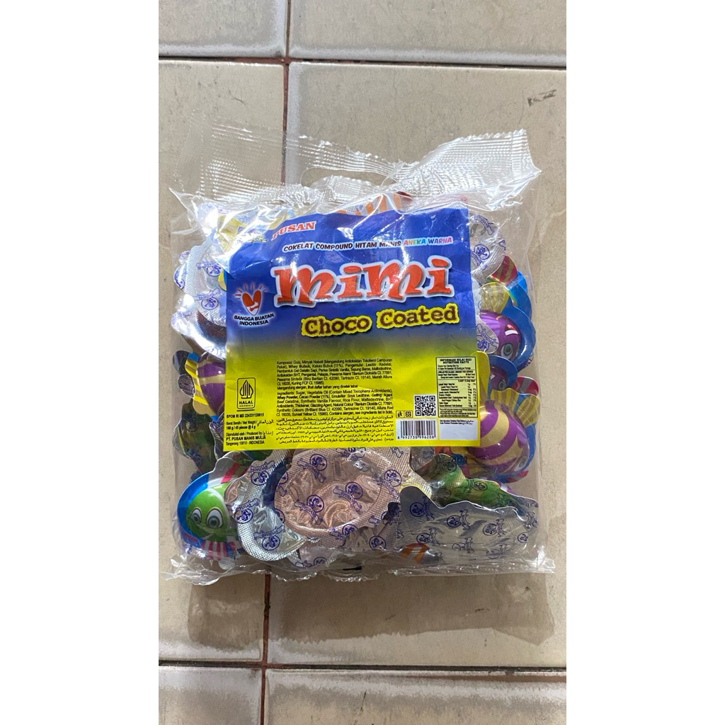 

Coklat Pusan Mimi Ikan Nemo isi 45-Choco Choated Ikan 180g