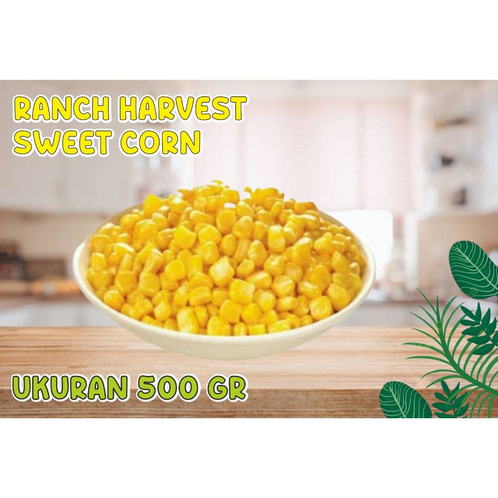 

SWEET CORN RANCH HARVEST JAGUNG MANIS KEMASAN 500 Gr