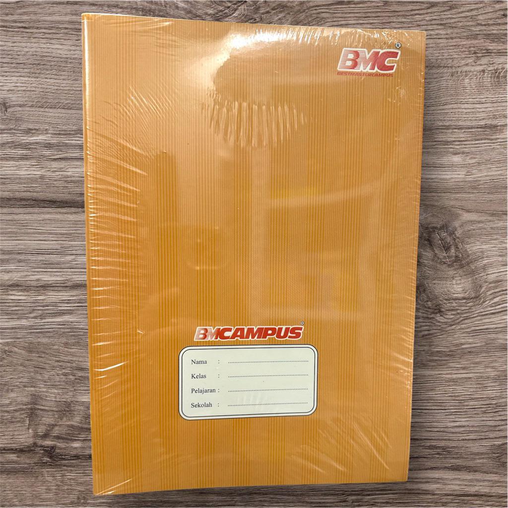

Buku Tulis Sampul Coklat Ukuran Besar (Boxy) 50 Lembar Harga Per Pack Isi 10 Buku