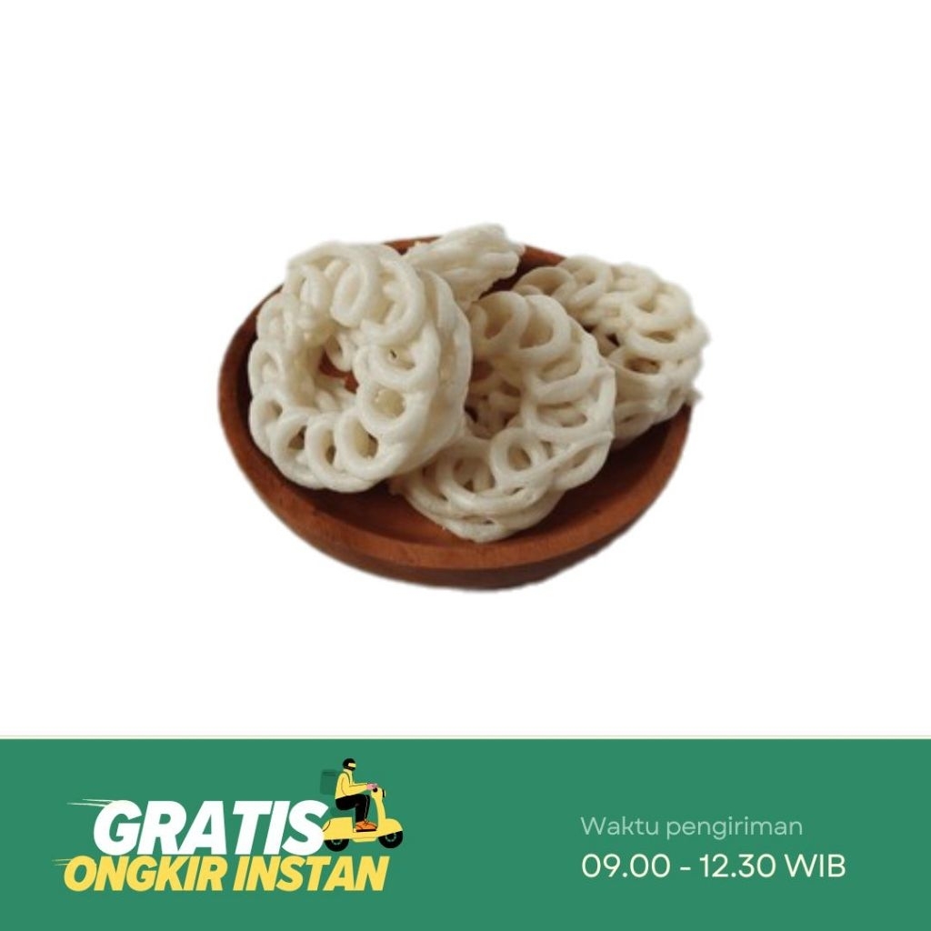 

Kerupuk Mawar Putih Siap Makan