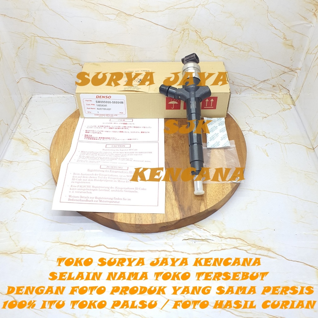 NOZZLE INJEKTOR INJEKSI MITSUBISHI TRITON PAJERO 1465A041 ORIGINAL DENSO