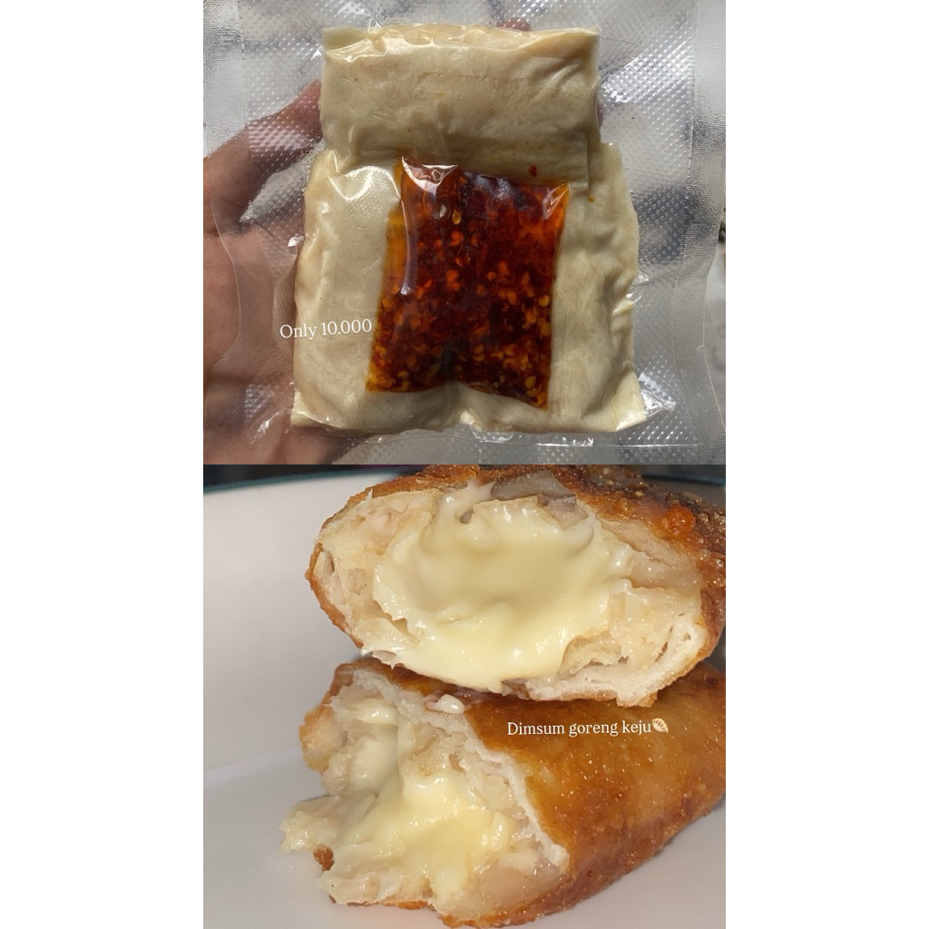 

dimsum goreng keju lumer(only jatim)