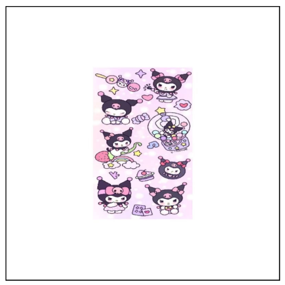 

HANG TAG KUROMI KIDS ANIMATED isi 100 pcs label baju KIDS KIDZ