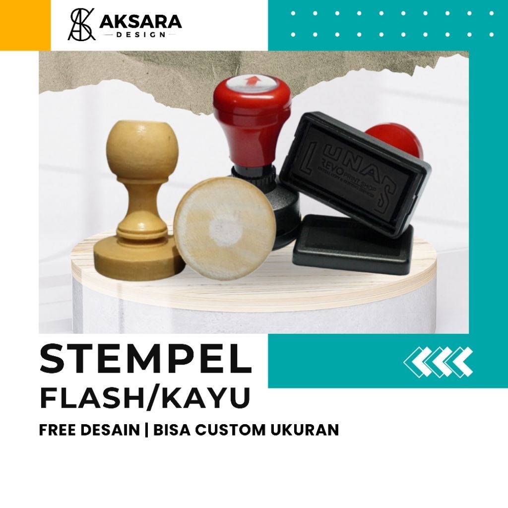 

stempel cap otomatis /stempel kayu custom gratis desain