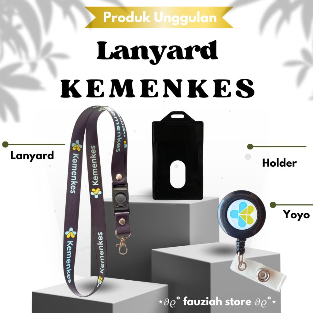 

READY! TALI ID CARD KEMENKES TERBARU / LANYARD KEMENKES TERMURAH!!!