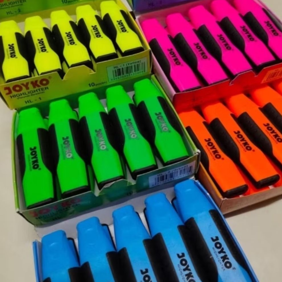 

Stabilo Joyko Murah Biru Hijau Orange Kuning Pink