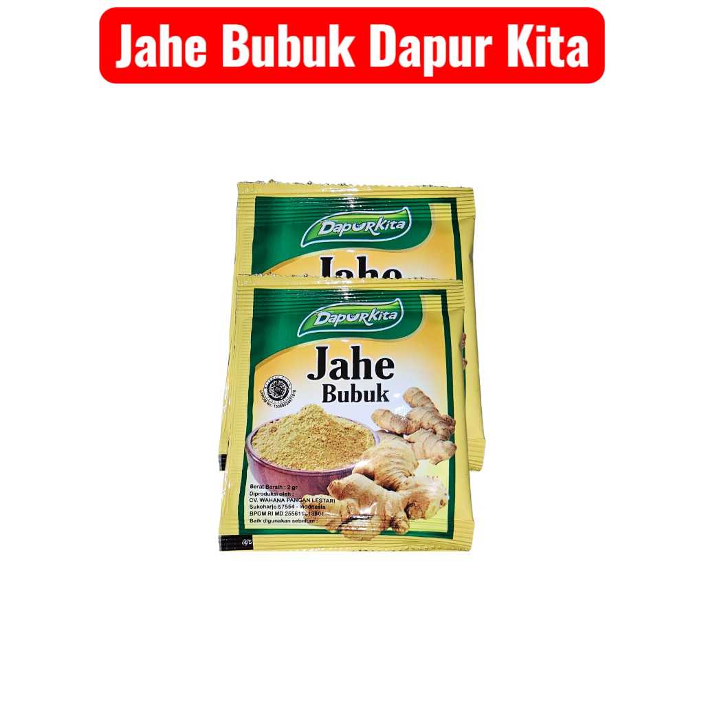 

12 PCS JAHE BUBUK BUMBU DAPUR INSTAN SIAP PAKAI