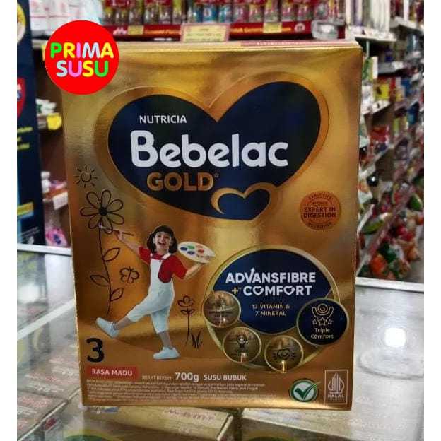 

Bebelac Gold Rasa Madu dan Vanila 700gr