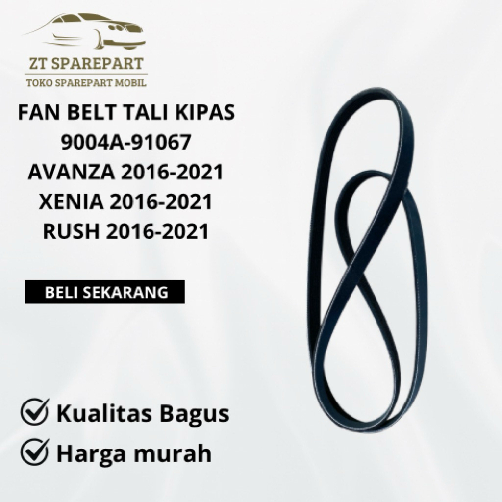 FAN BELT TALI KIPAS GRAND AVANZA XENIA NEW RUSH TERIOS 2016-2021 ORIGINAL