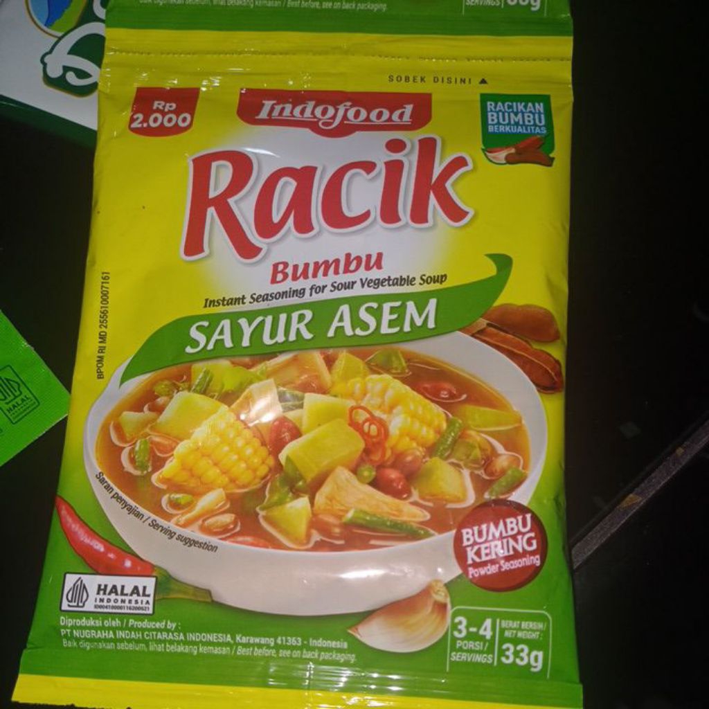 

Racik sayur asem 33 g