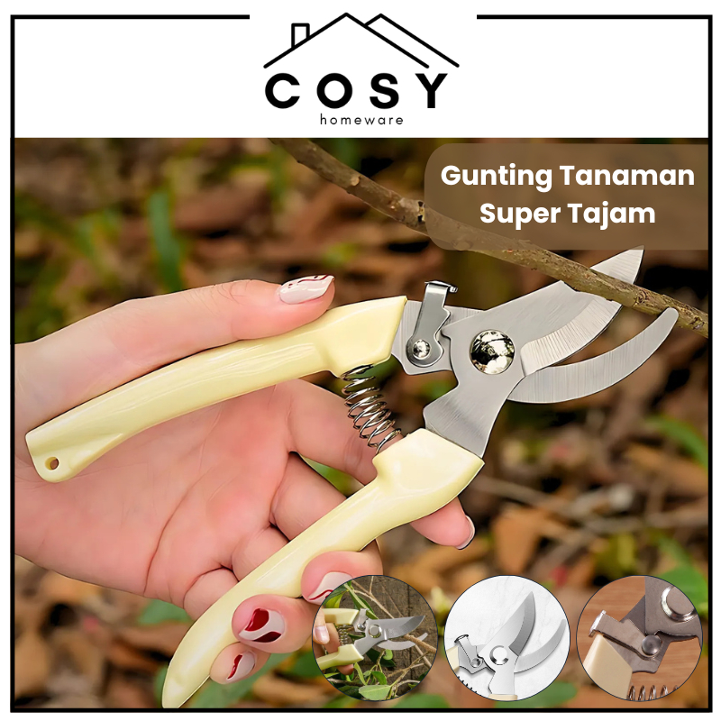 COSY Gunting Dahan Ranting Pohon Pruning Alat Potongg Dahan Ranting Rating Pohon Gunting Tanaman Taj