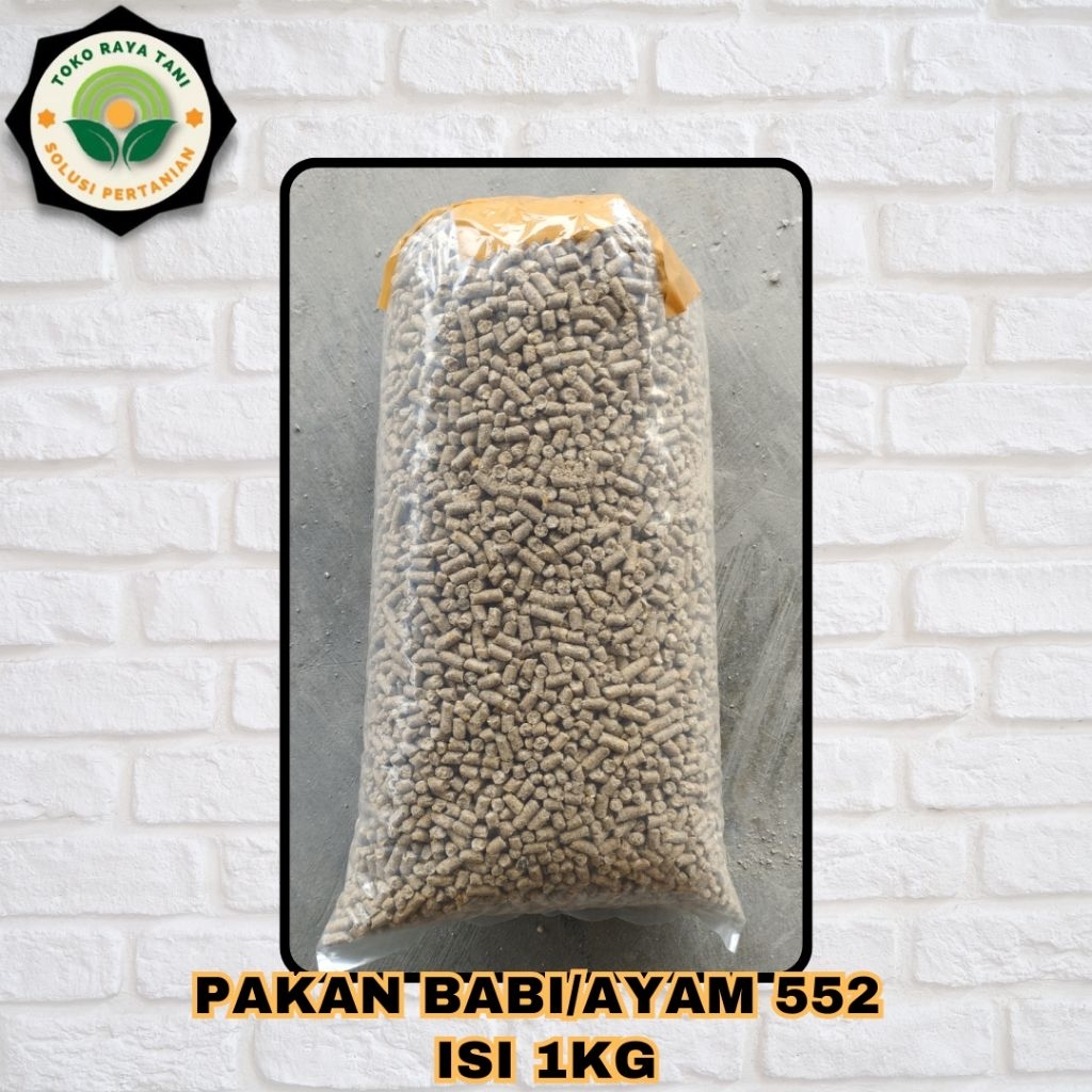 Jual Pakan babi/ayam 552/551 eceran isi 1kg hanya untuk SHOPEE