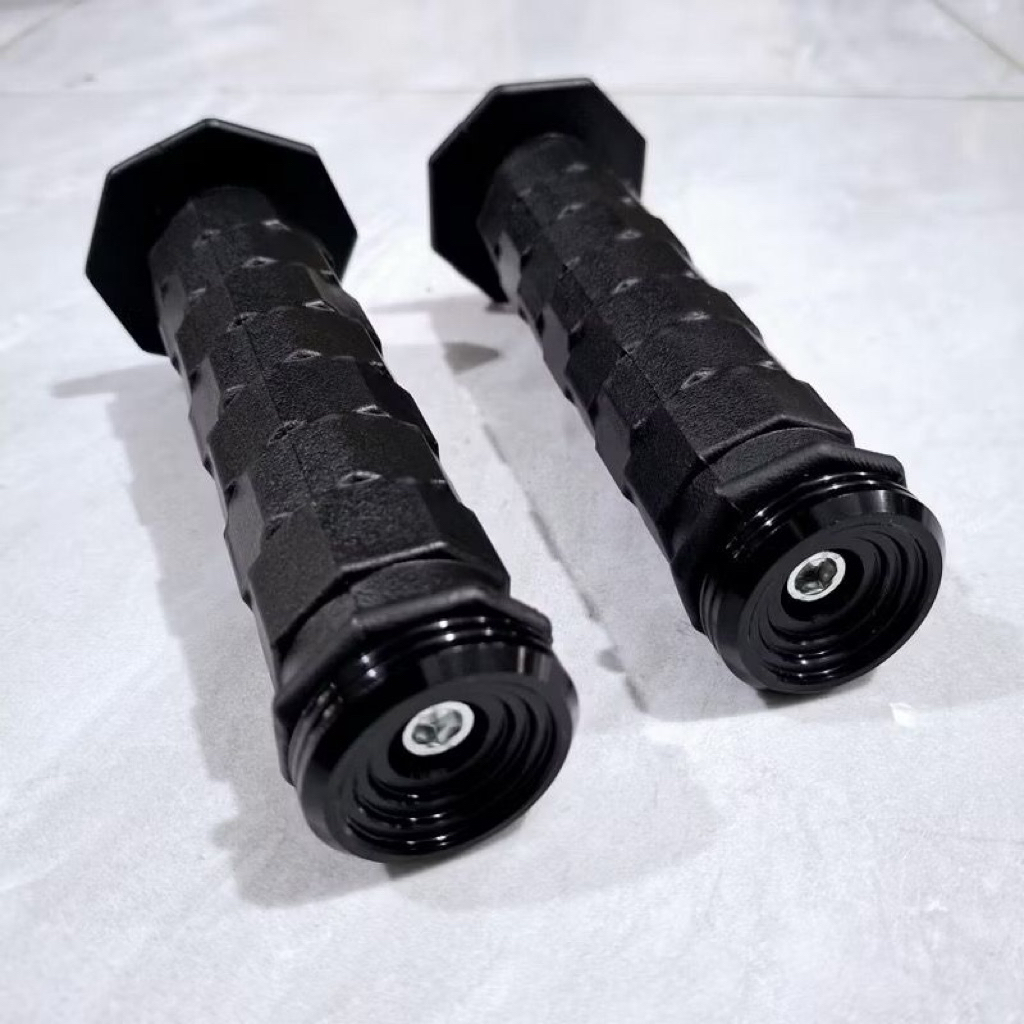 Paket handgrip octagon set jalu heng spiral cnc import universal semua jenis motor kualitas terbaik