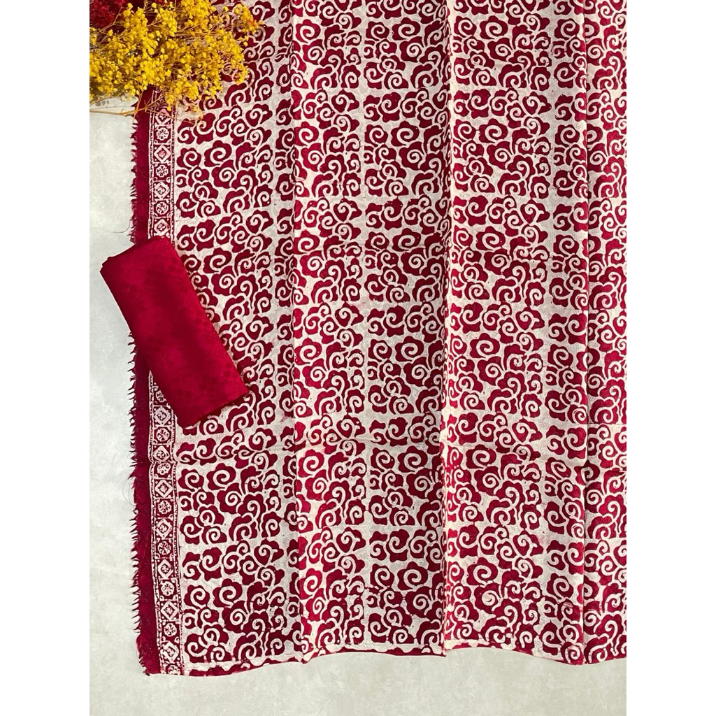 kain batik viscose cap pastel sekelir