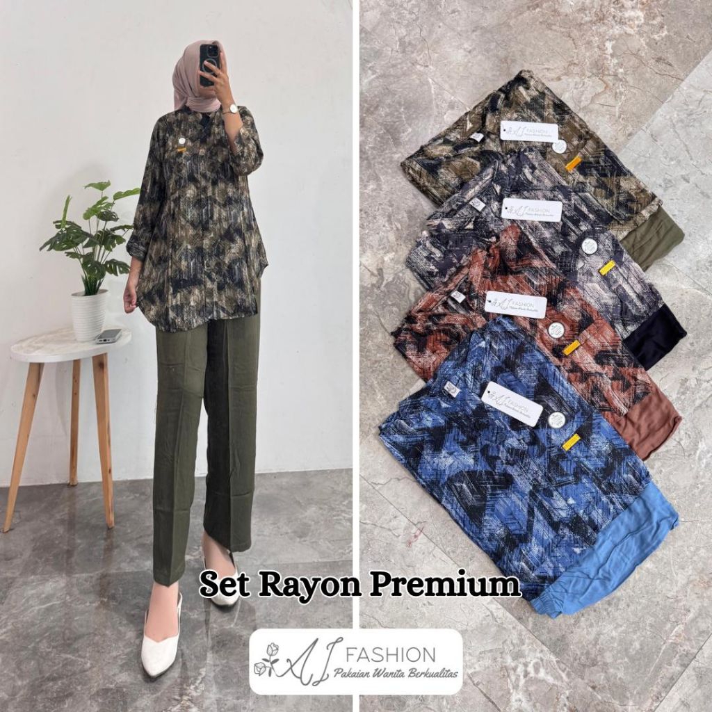 setelan rayon tuwil
