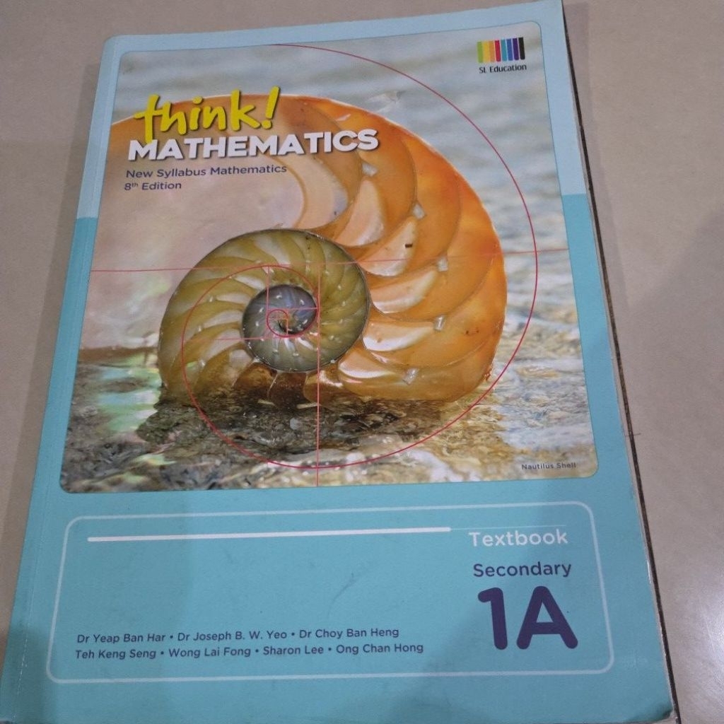 Think Mathematics Text book 1A