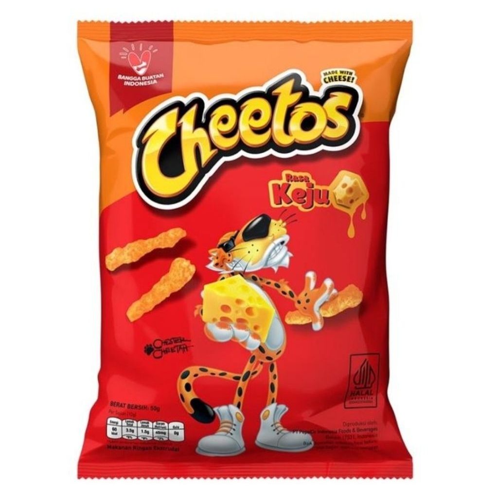 

Cheetos Rasa Keju (50 Gr)