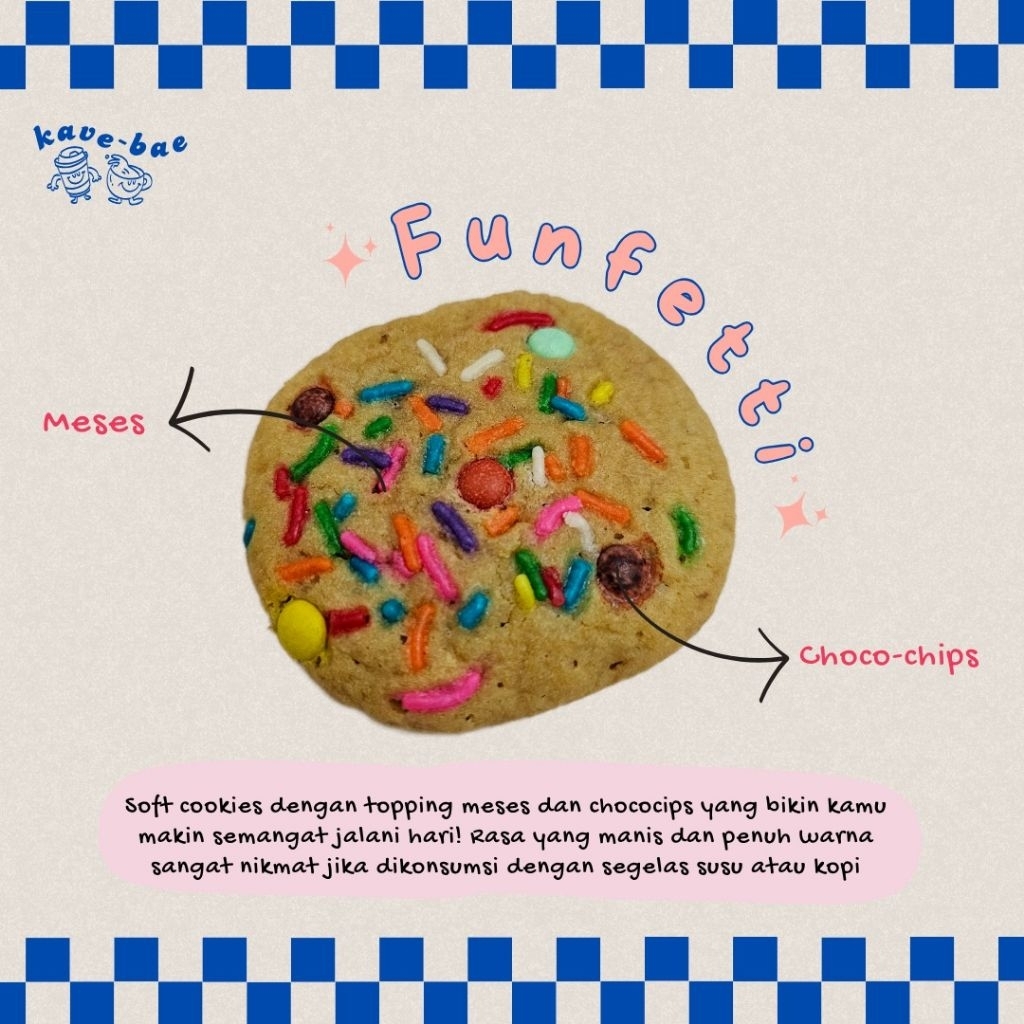 

Funfetti Soft Baked Cookies Chococips Cookie
