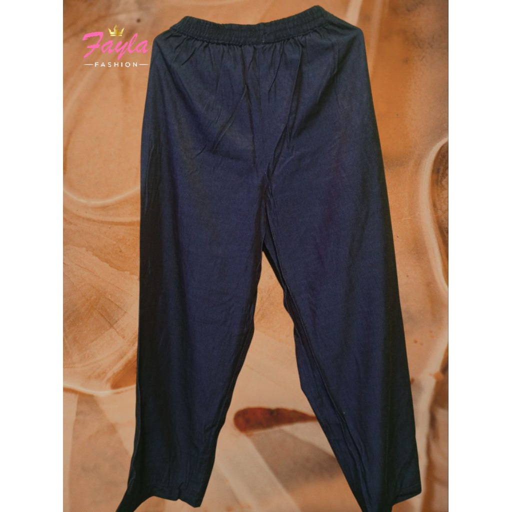 Celana Panjang Wanita Warna Navy