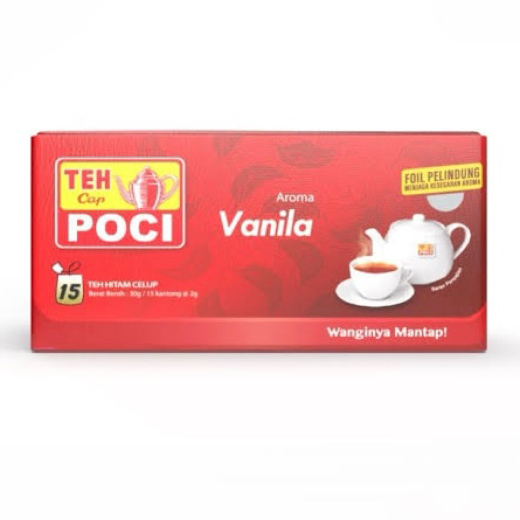 

TEH POCI CELUP MELATI / VANILA / LEMON / ASLI / ISI 25 & 15