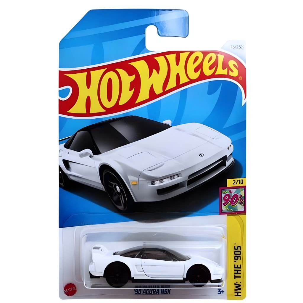 Hot Wheels 90 Acura NSX putih