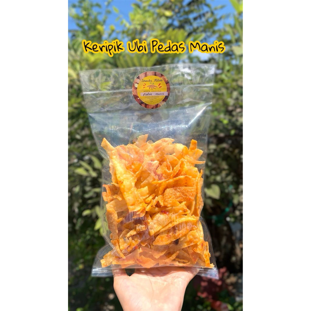 

Keripik Ubi Pedas Manis New Produk
