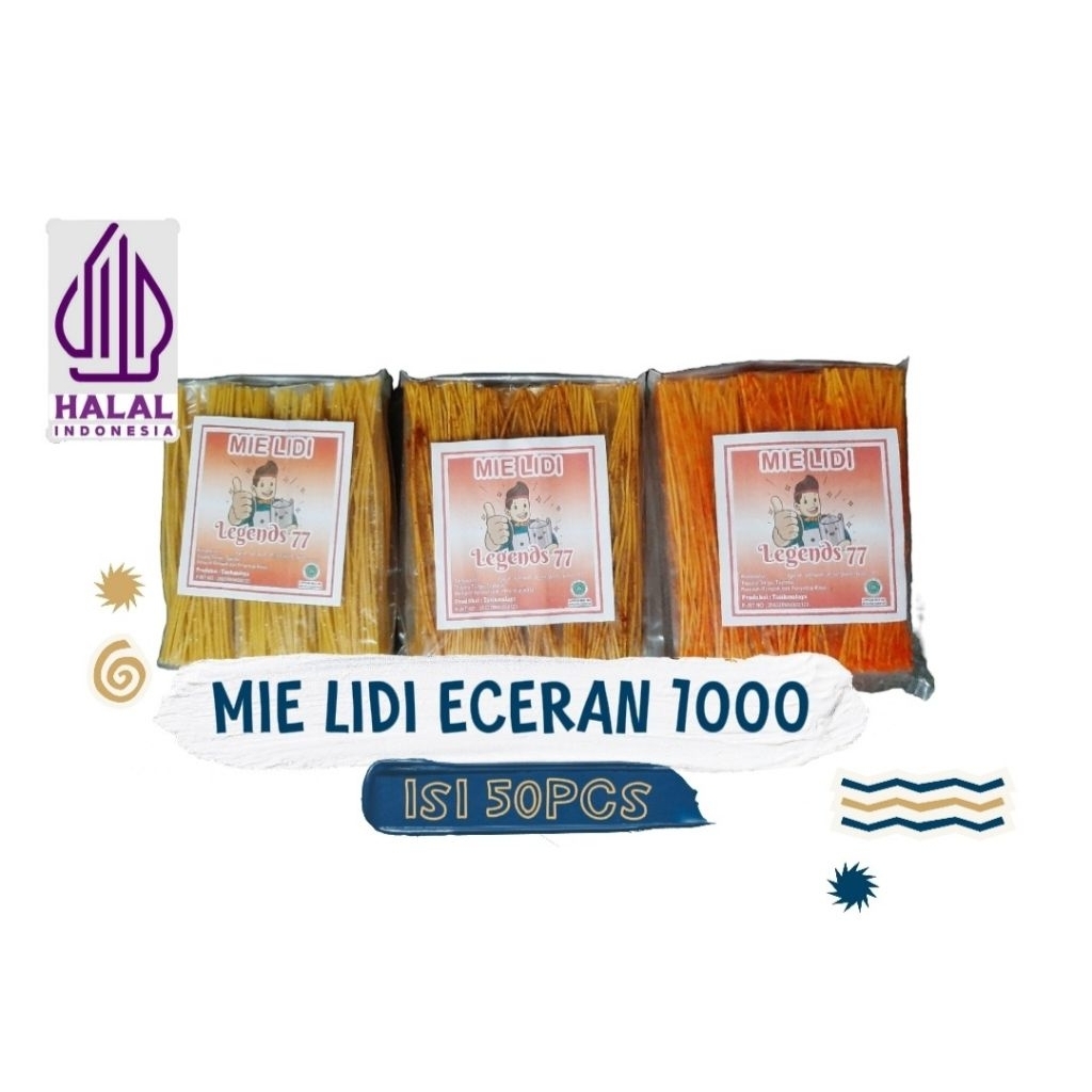 

Mie lidi plastik ecer 1000 isi 50pcs