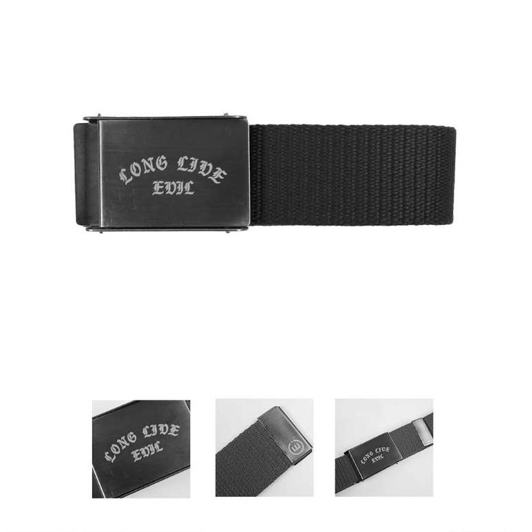 EVIL ARMY BELT - BLT NO SAGGING F25 BLACK