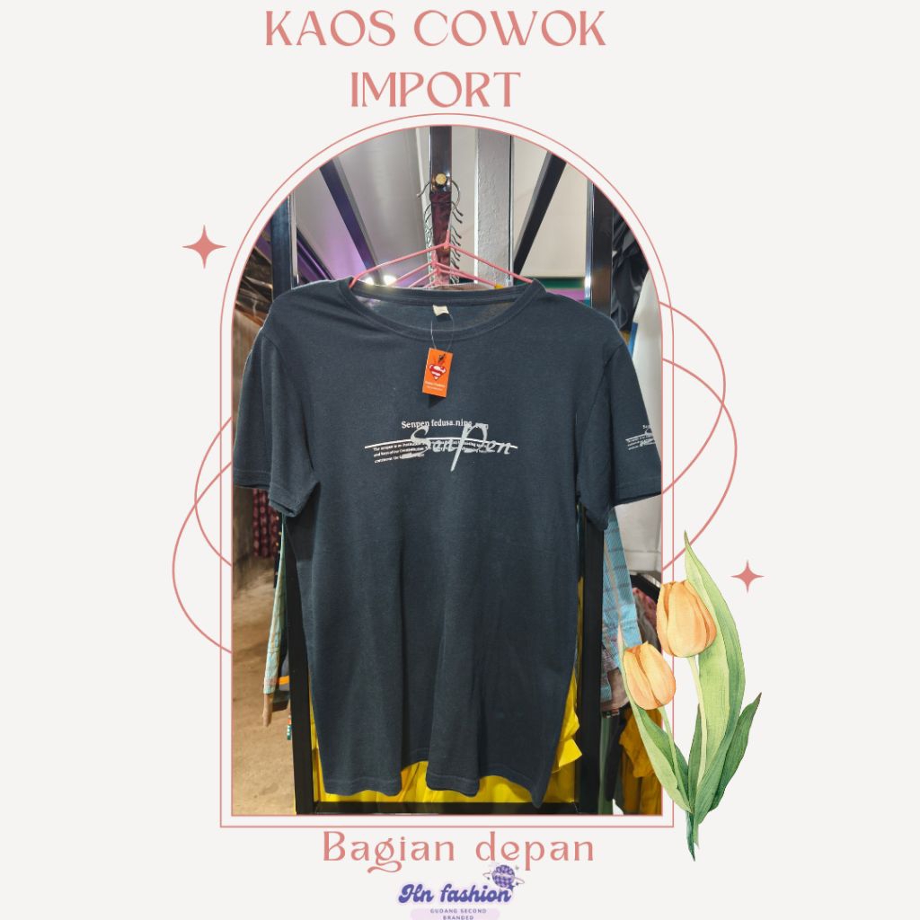 T-SHIRT COWOK DEWASA TERBARU