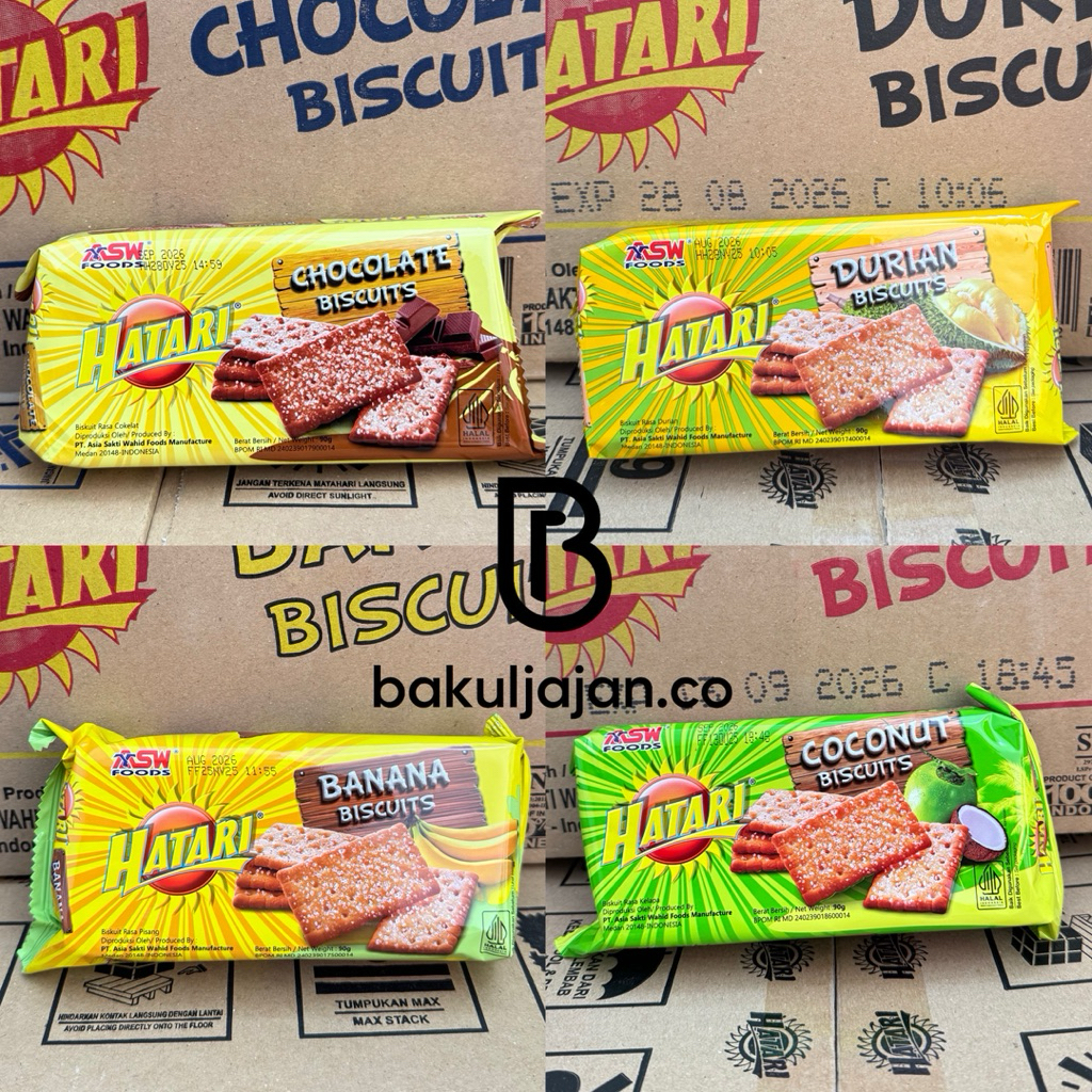 

Biskuit Hatari 90 gr 1 Dus Karton Isi 40 Pcs Termurah