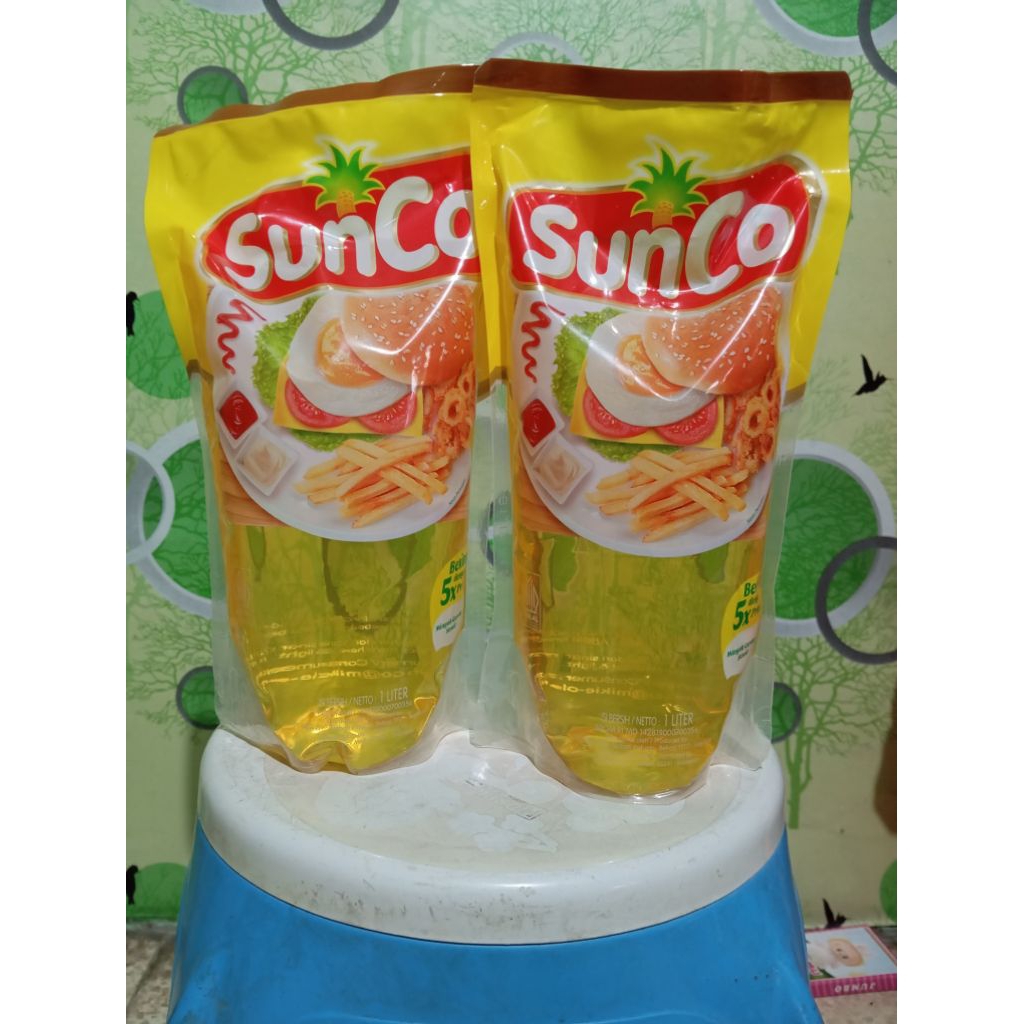 

Minyak goreng Sunco reffil 1lt