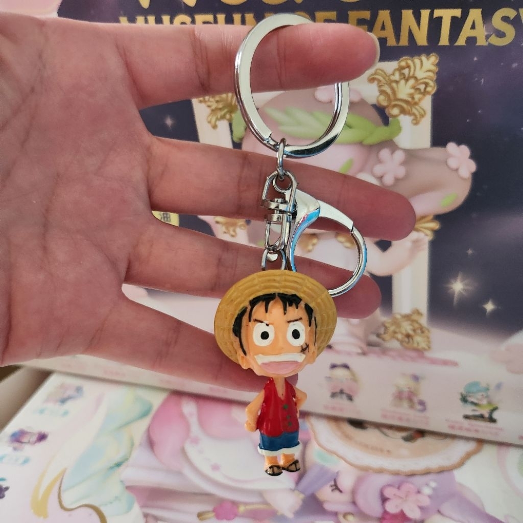 Ganci Luffy One Piece Gantungan Kunci Keychain