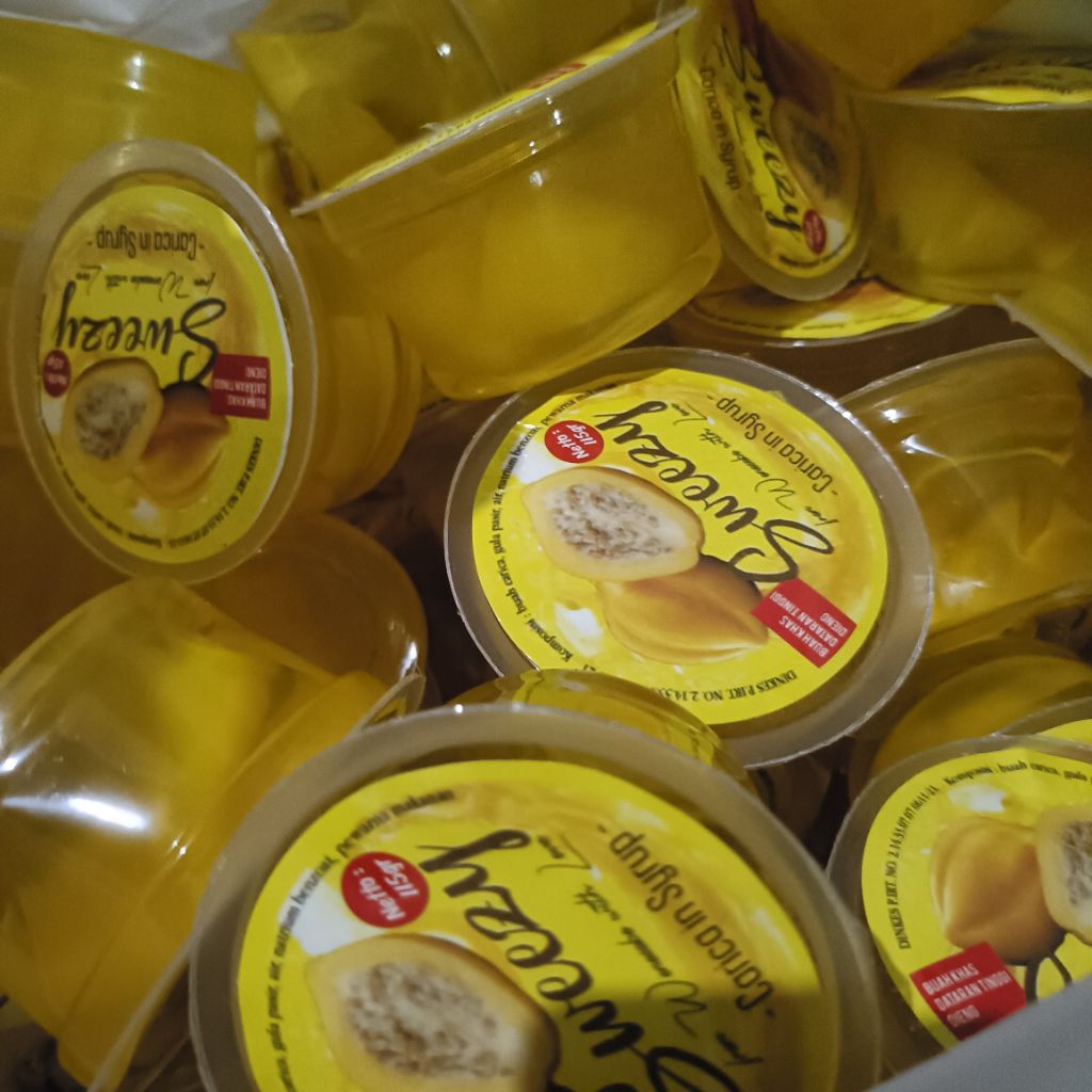 

CARICA DIENG CUP 115 ML PREMIUM GULA ASLI ISI BUAH BANYAK