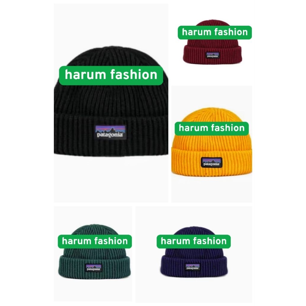 topi rajut kupluk dewasa patagonia